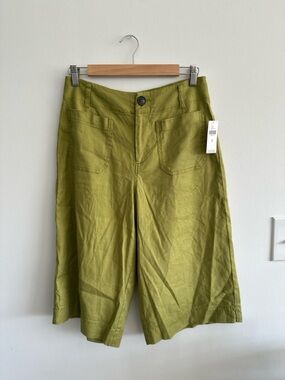 Maeve The Colette “Short” Pants in Moss Green Sz 29